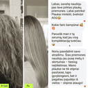 Glotninanti plaukų kaukė