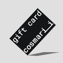 cosmari_i dovanų kortelė